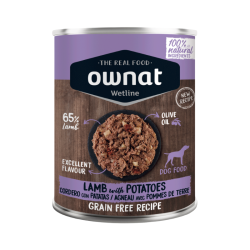 Ownat Wetline Perro Cordero con Patatas 12x395g