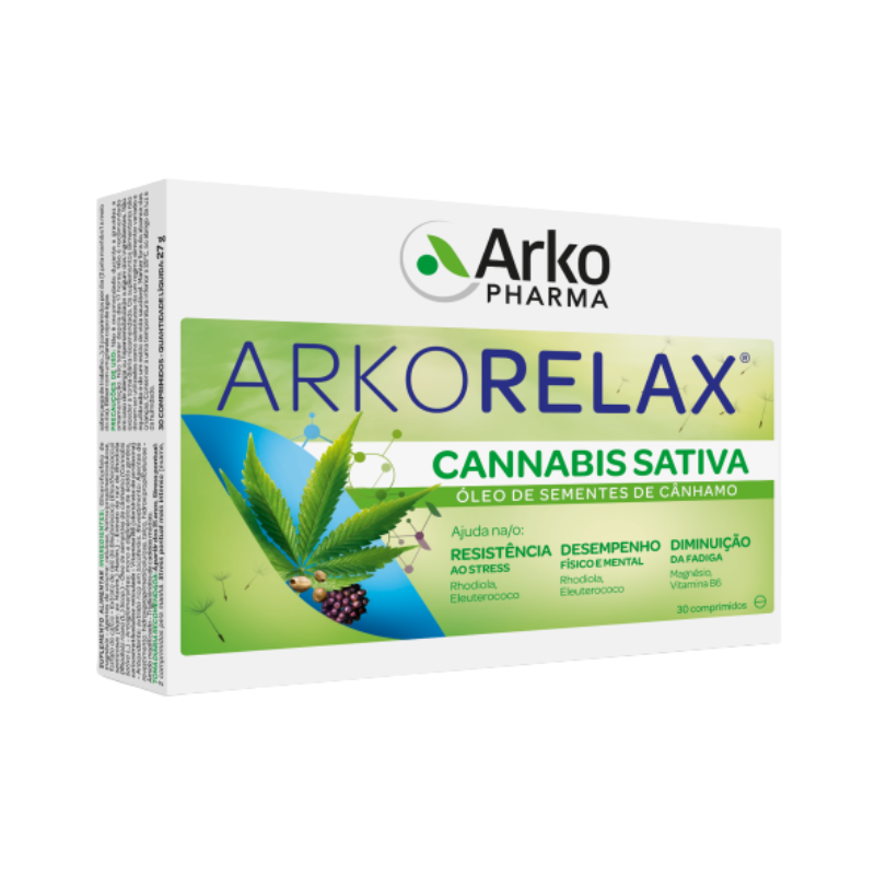 Arkorelax Cannabis Sativa 30 tablets