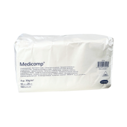 Medicomp Compresses Non Tissées Non Stériles 10x20cm 100 unités