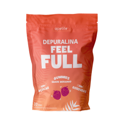 Depuralina Feel Full Morango 30 gummies