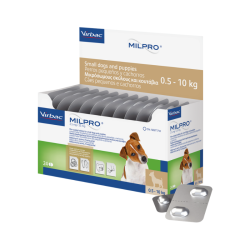Milpro Small Dogs 2.5/25mg 24 tablets