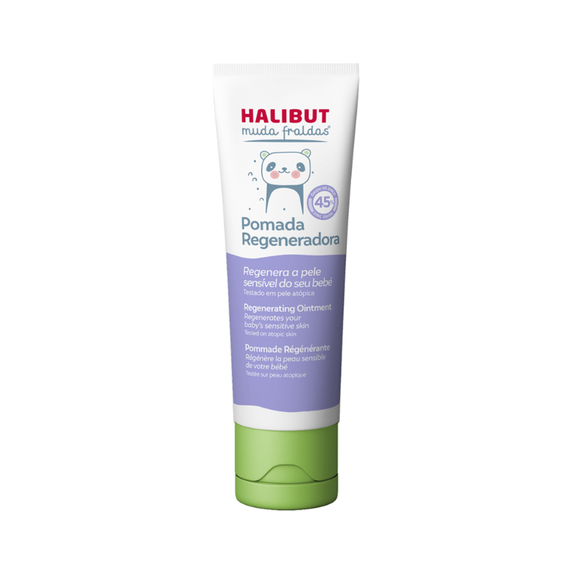 Halibut Cambio de Pañal Pomada Regeneradora 45ZN 50g
