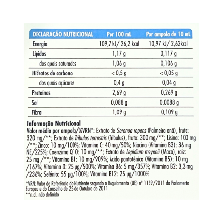 Bêlisina Man 50+ 20 ampoules