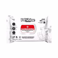 Petshine Chlorhexidine Wipes 40 units