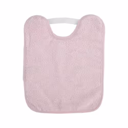 Saro Babero Rizo Plastificado con Goma Rosa