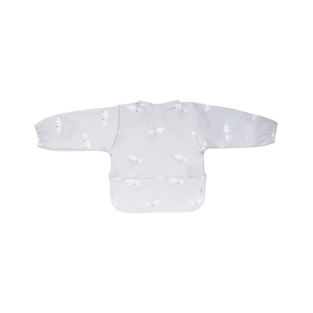 Saro Babero Impermeable con Mangas Polaris Gris