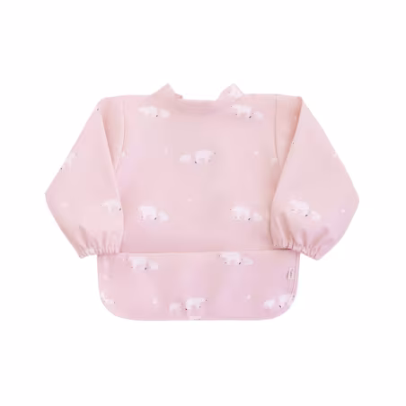 Saro Babete Impermeável com Mangas Polaris Rosa