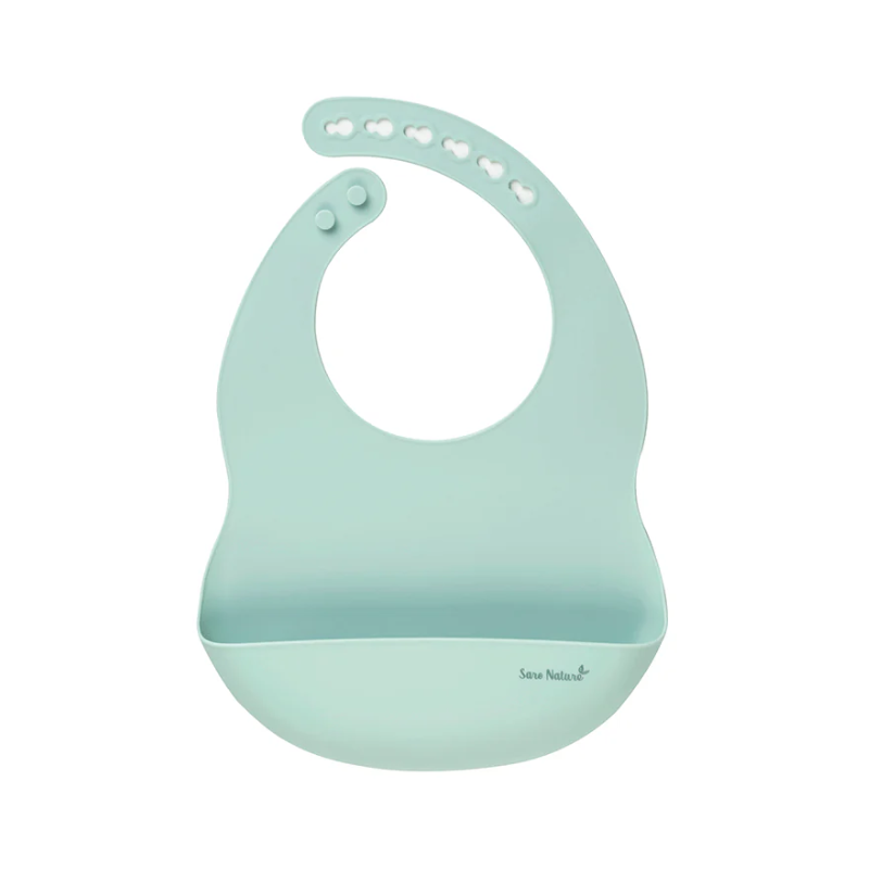 Saro Babete de Silicone Menta