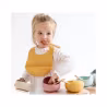 Saro Babete de Silicone Mustarda
