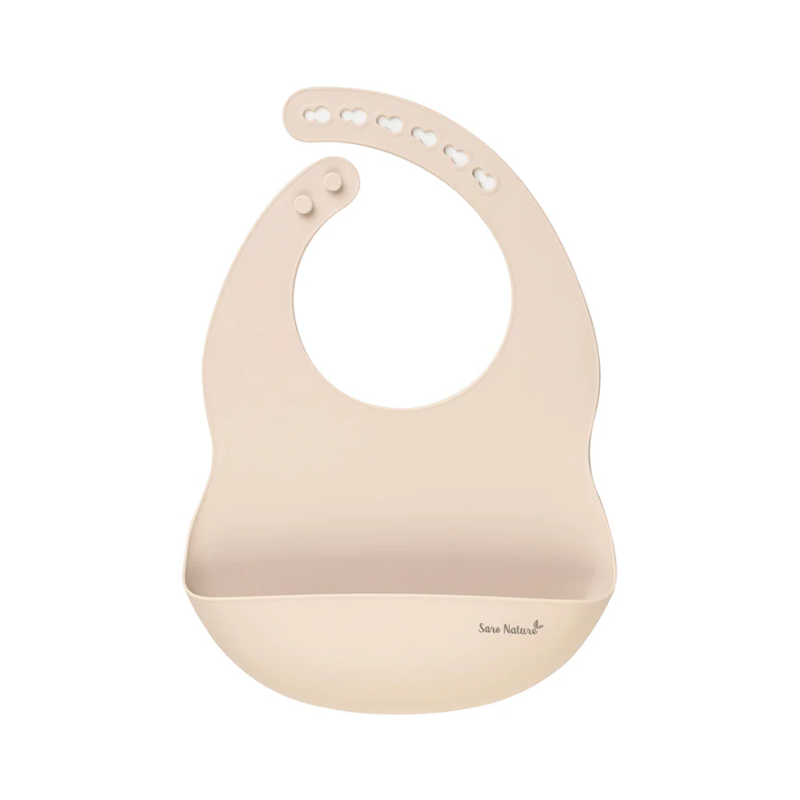 Saro Silicone Bib Sand