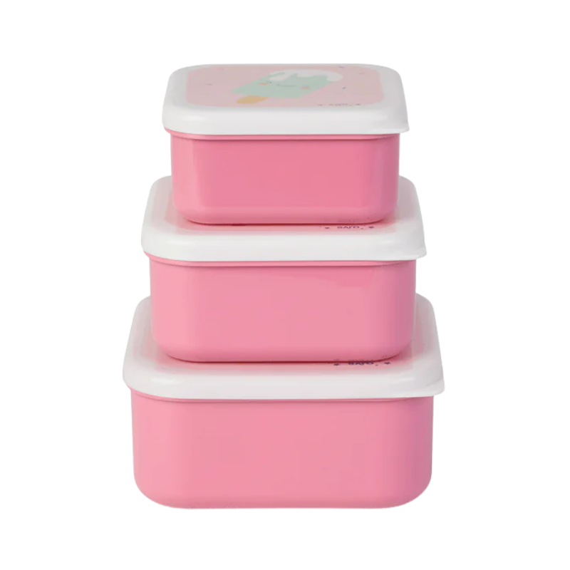 Saro Conjunto de 3 Lancheiras Ice Cream