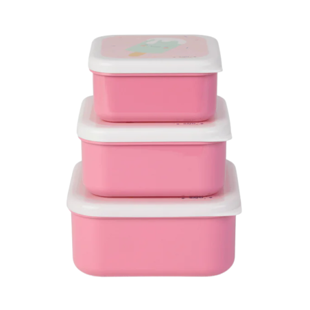 Saro Conjunto de 3 Lancheiras Ice Cream
