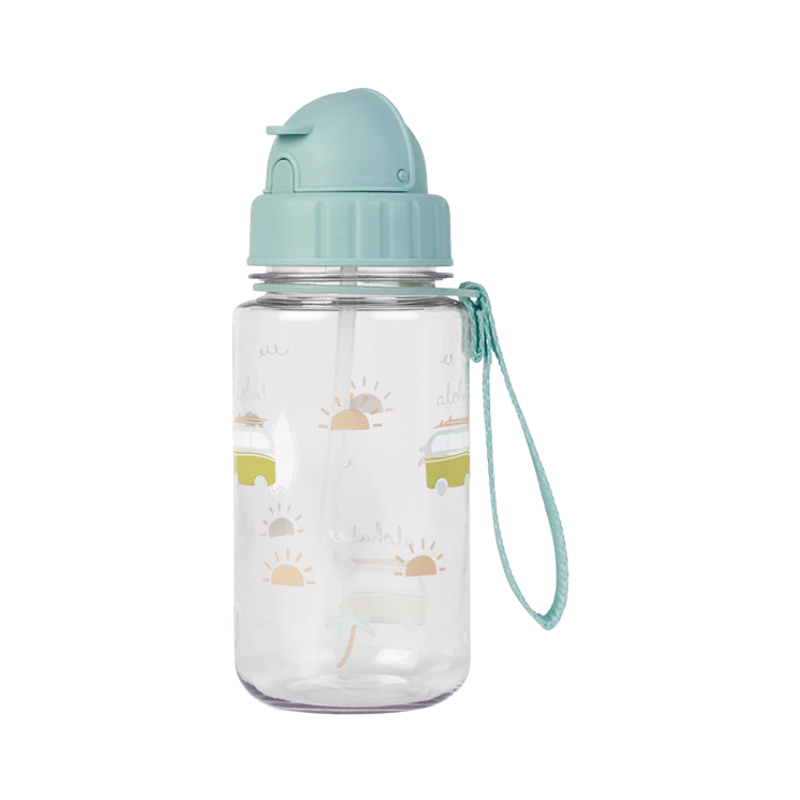 Saro Bottle with Straw and Hanger Aloha 450ml