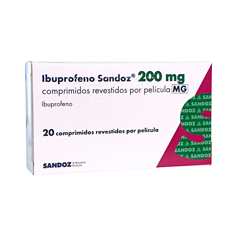 Ibuprofen Sandoz 200mg 20 comprimés