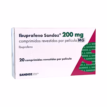Ibuprofeno Sandoz 200mg 20 comprimidos