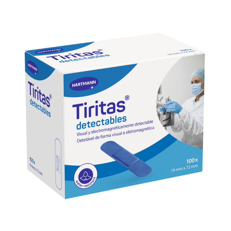 Hartmann Tiritas Détectables 19x72mm 100 unités
