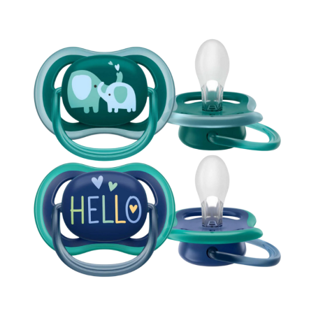 Philips Avent Ultra Air Chupeta Hello +18m 2 unidades