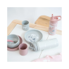 Saro Thermos Bottle with Straw Polaris Pink 350ml