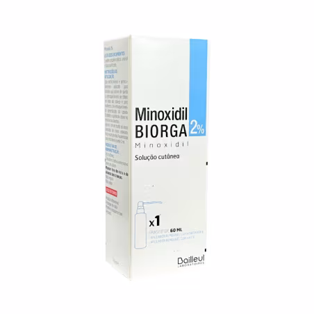 Minoxidil Biorga 2% Cutaneous Solution 60ml