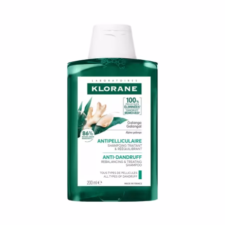 Klorane Capilar Champú Galanga Anticaspa 200ml