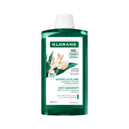 Klorane Capilar Champú Galanga Anticaspa 400ml