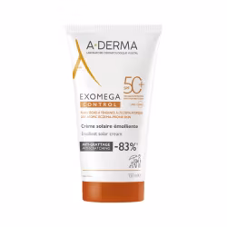A-Derma Exomega Control Emollient Solar Cream SPF50+ 150ml
