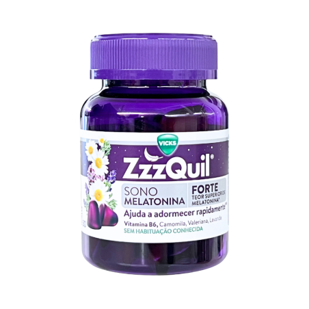 Vicks ZzzQuil Sommeil Fort 30 gummies