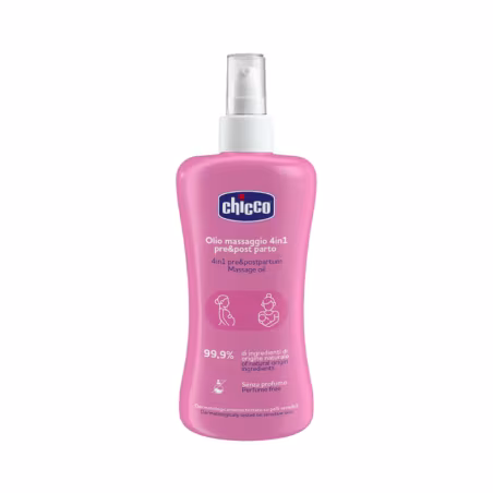Chicco 4-in-1 Pre and Postpartum Massage Oil 200ml