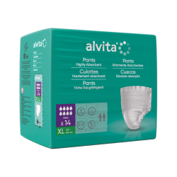 Alvita Culottes D'Incontinence Maxi XL 14 unités