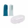 Nattou Brosse à Dents Bébé avec Étui Bleu 2 unités