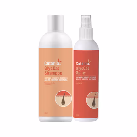 Cutania GlycOat Pack Shampoo 355ml + Spray 236ml