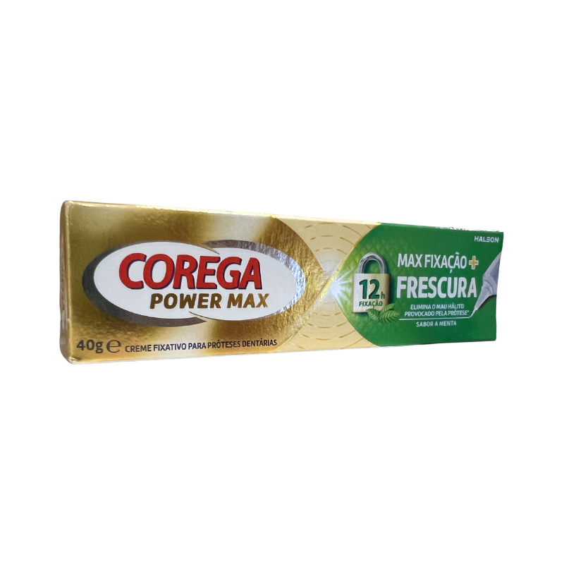 Corega Power Max Creme Fixação + Frescura 40g