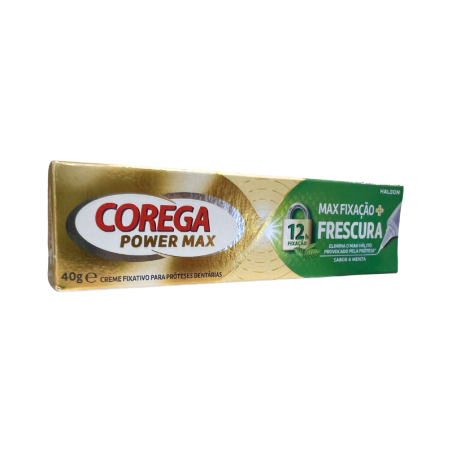 Corega Power Max Creme Fixação + Frescura 40g