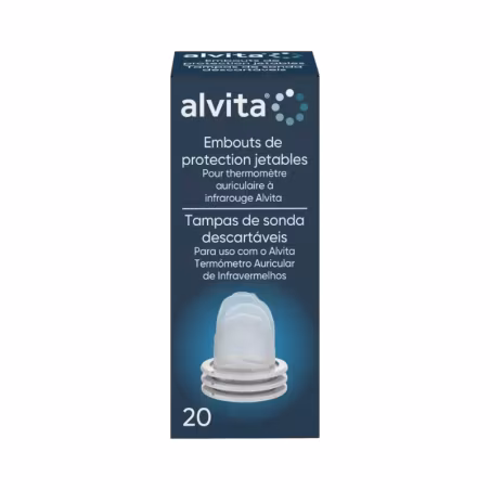 Alvita Tampas de Sonda Descartáveis 20 unidades