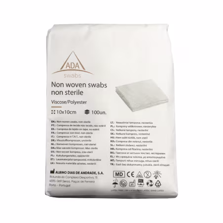 ADA Non-Woven Swabs 10x10cm 100 units