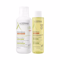 A-Derma Exomega Control Baume Émollient + Huile Lavante Émolliente
