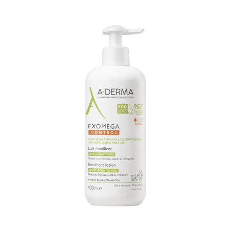 A-Derma Exomega Control Lait Émollient 400ml