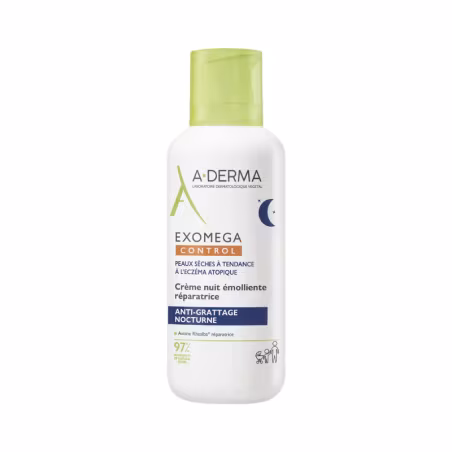A-Derma Exomega Control Repairing Emollient Night Cream 400ml