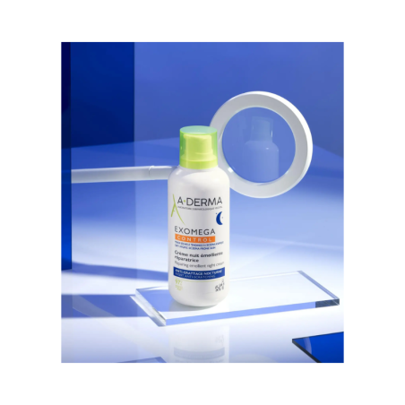 A-Derma Exomega Control Crema de Noche Emoliente Reparadora 400ml