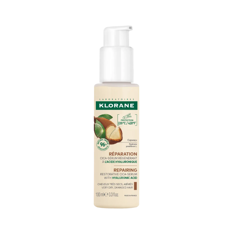 Klorane Cica-Sérum Régénérant Acide Hyaluronique Cupuaçu 100ml