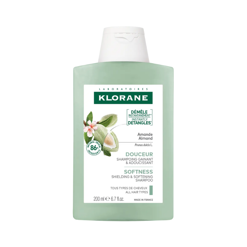 Klorane Softness Shampoo Almond 200ml