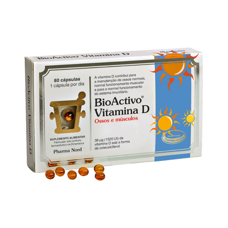 BioActivo Vitamine D 80 gélules