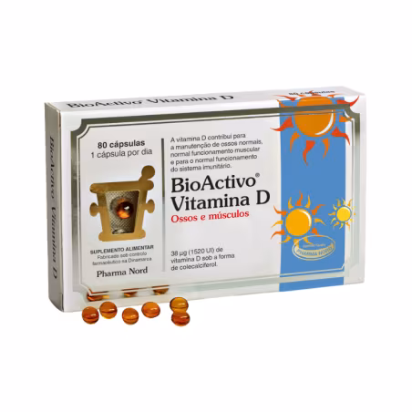 BioActivo Vitamina D 80 cápsulas