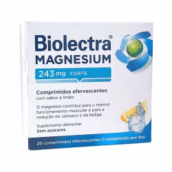 Biolectra Magnesium 243mg Forte 20 effervescent tablets