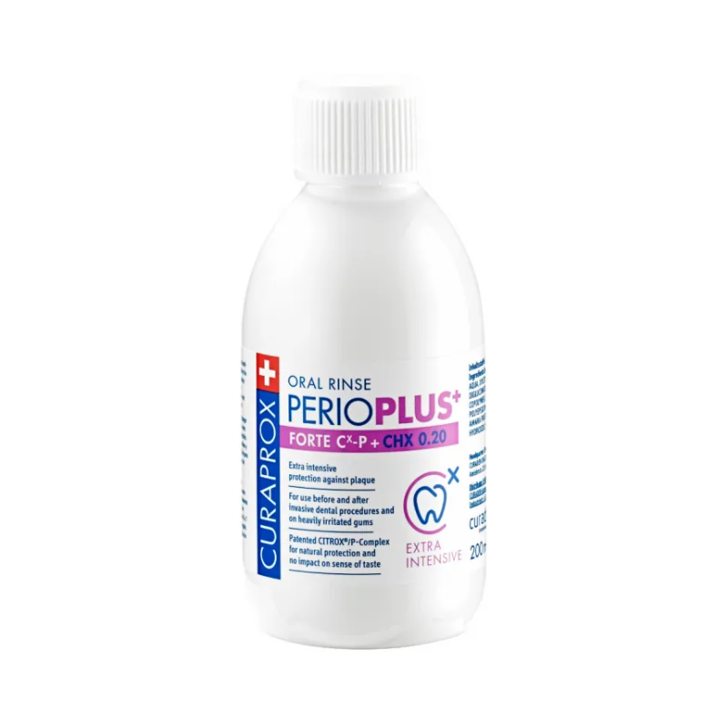 Curaprox Perioplus+ Bain de Bouche Fort 200ml