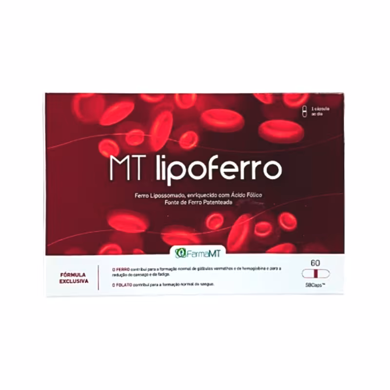 MT Lipoferro 60 cápsulas