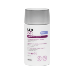 LetiSR Crème Minérale Anti-Rougeurs SPF30 40ml