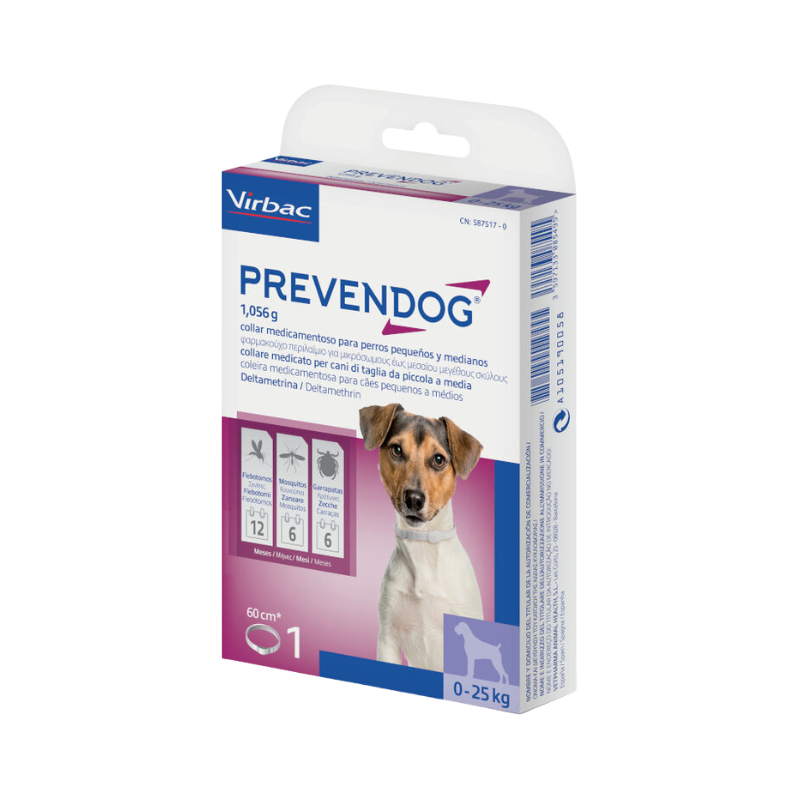 Prevendog Anti-Parasitic Collar 60cm 1 unit