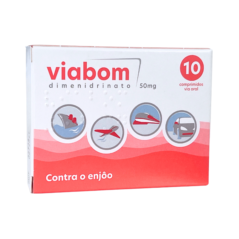 Viabom 50mg 10 comprimidos