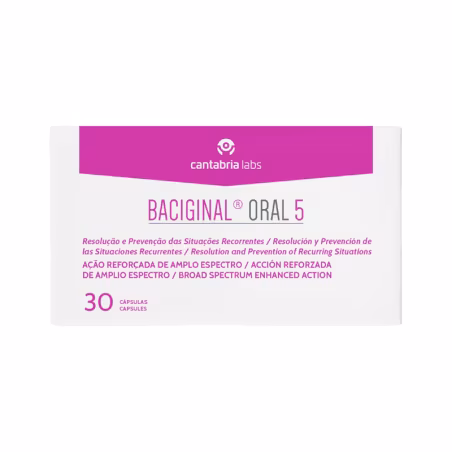 Baciginal Oral 5 30 cápsulas